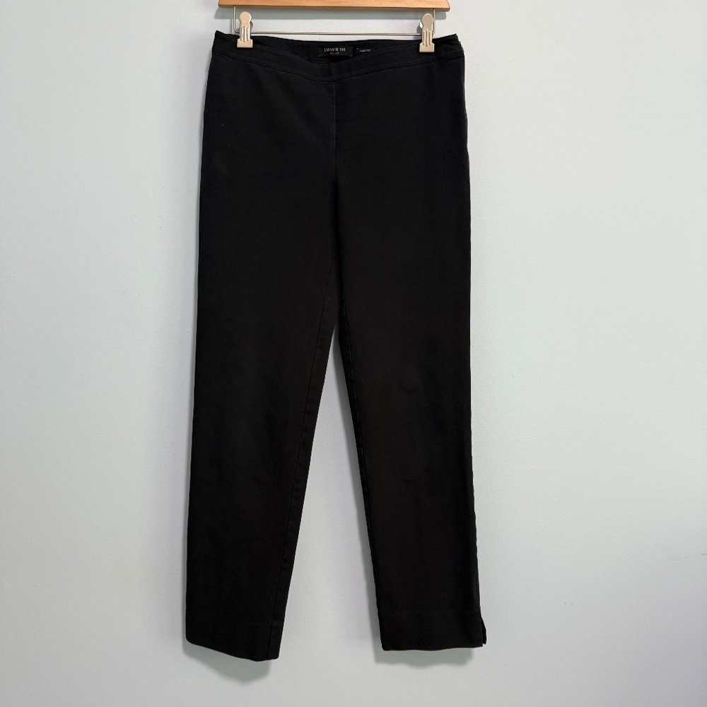 lafayette 148 New York straight Cotton Navy Pants Size S/M‎